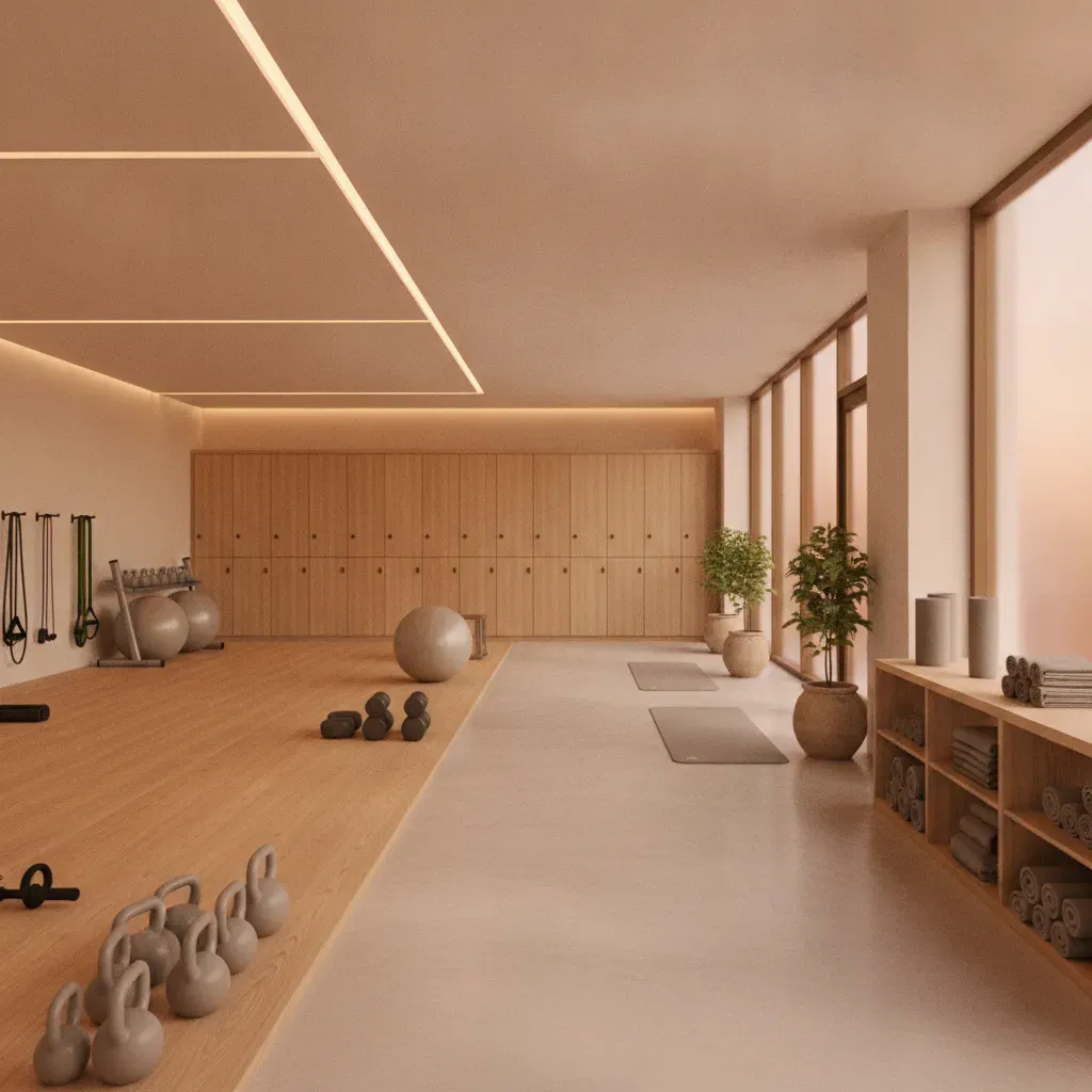 Fitnes center Maribor lokacija kot uporabniška izkušnja: miren in dostopen notranji razpored