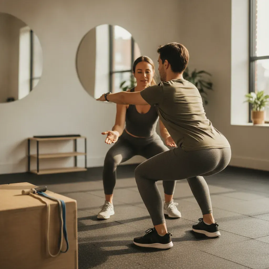 Fitnes za začetnike: vadba za začetnike s poudarkom na varnem in postopnem začetku treninga