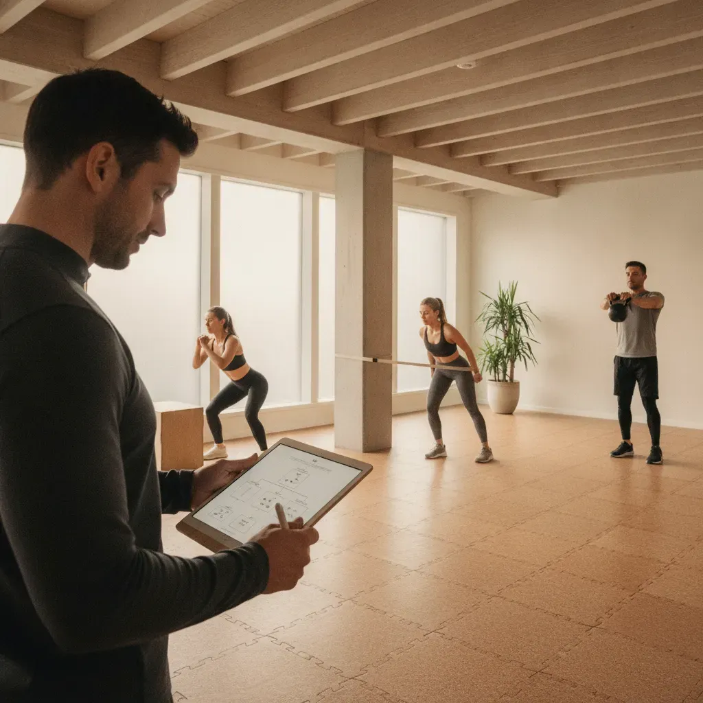 Semi-privat trening program z jasno organizacijo vadbe in nadzorom trenerja